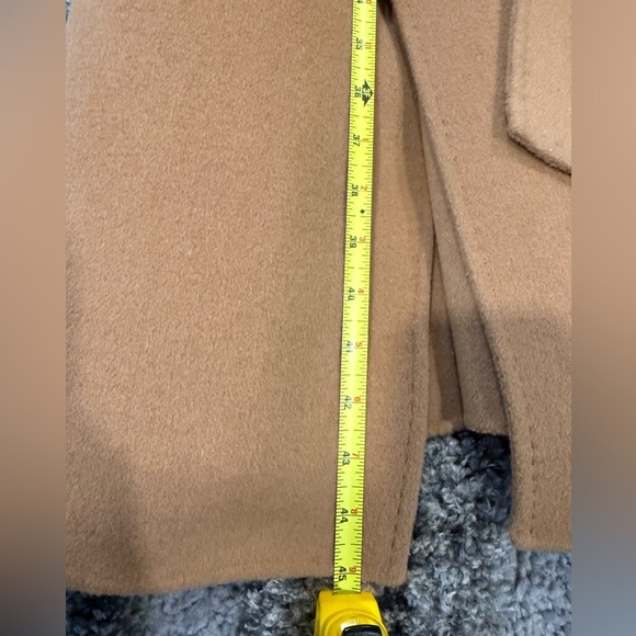 Brown Belted 100% wool Coat - Picture 8 of 8